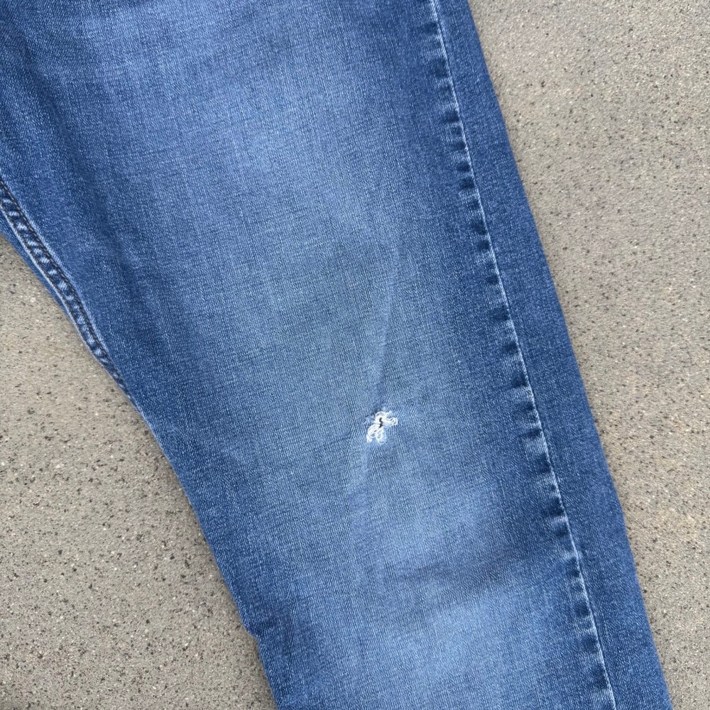 Wrangler Athletic Fit Men's Blue Denim Jeans‎ Size 31x30 - Picture 5 of 8